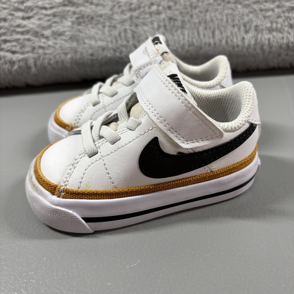 Nike Court Legacy Shoes Sneakers Toddler 4C White DA5382-102